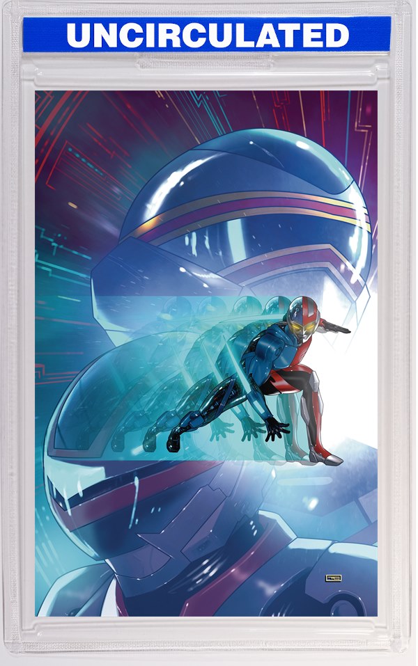VR Troopers #3 C Variant (Full Art, Foil, Clarke)