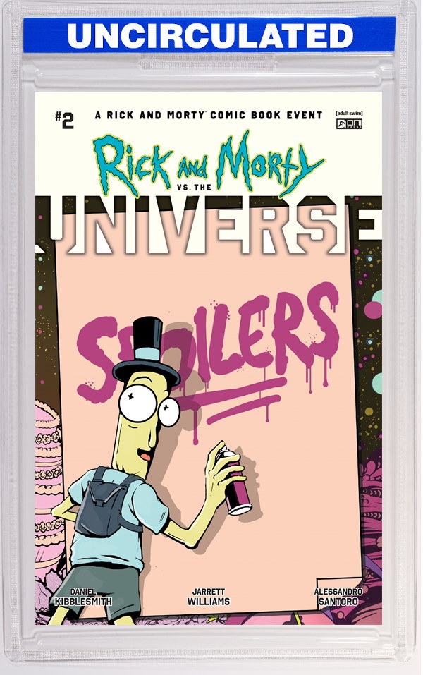 Rick And Morty Vs The Universe #2 (Of 4) CVR C INC Flops Interlocking VAR