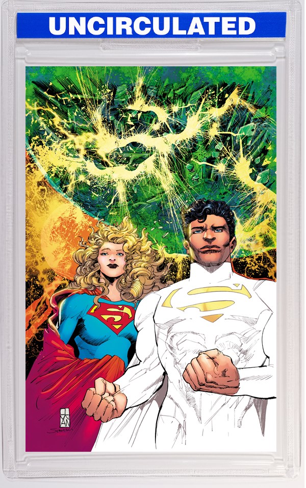 SUPERMAN LOST #8 (OF 10) INC DENYS COWAN & JOHN STANISCI CARD STOCK VAR