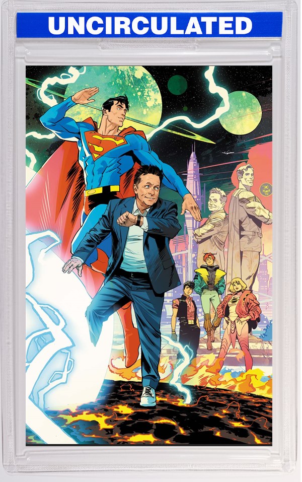 Legion Of Super-Heroes #1 CVR H Dan Mora Michael J Fox Cameo Card Stock VAR