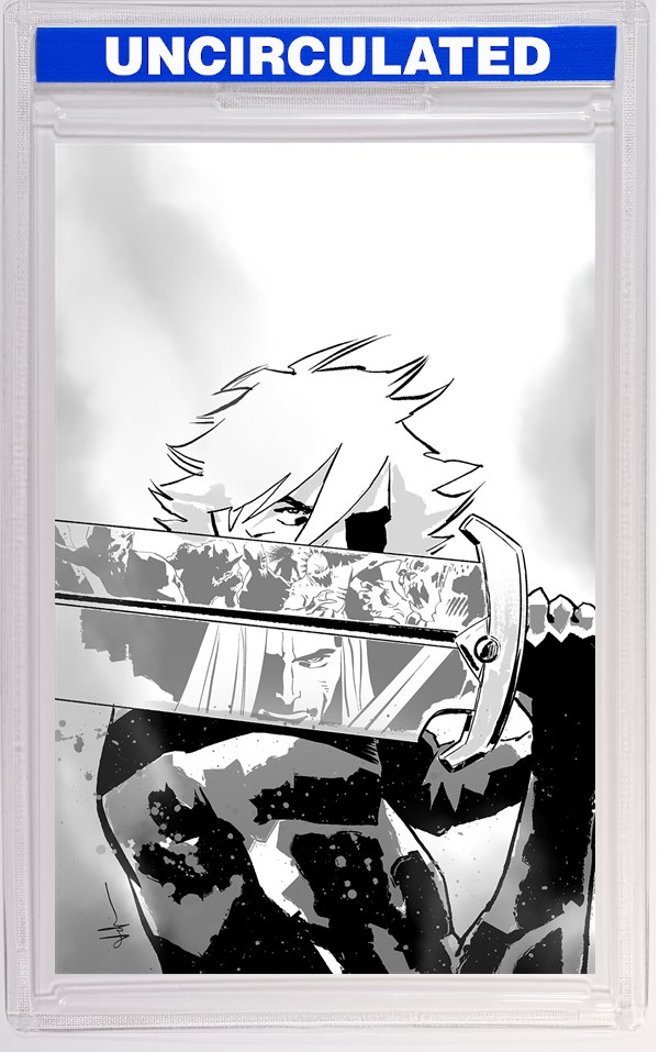 Lost Fantasy #4 CVR C INC Luca Casalanguida B&W Virgin VAR