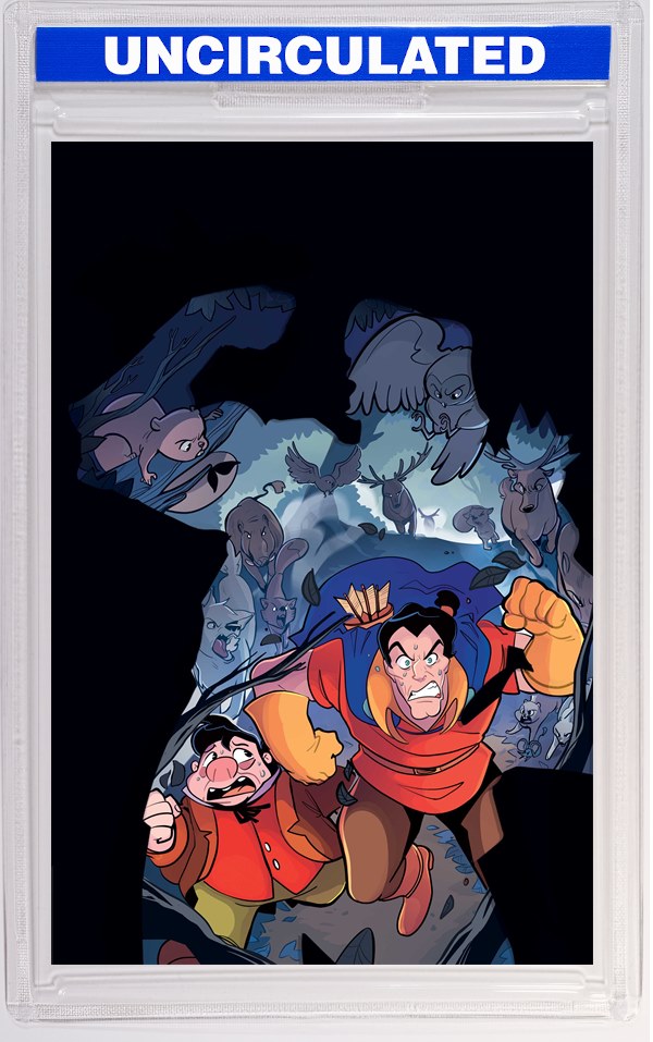 Disney Villains Gaston #2 CVR G INC Milena Ciccarello Virgin VAR