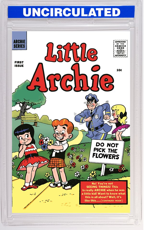 Little Archie #1 Facsimile CVR D Bob Bollng Foil VAR