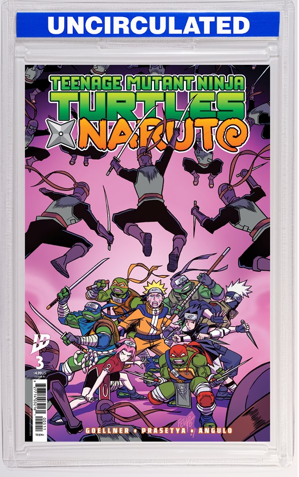 Teenage Mutant Ninja Turtles X Naruto #3 Variant RI (Smith)