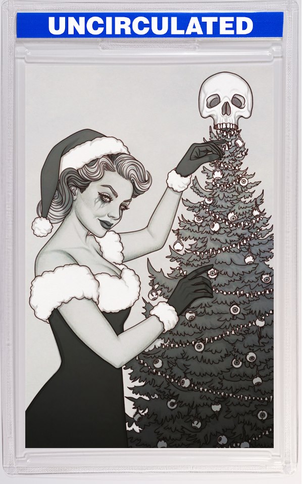 Christmas Darkness #1 C Glow in the Dark Variant (Full Art, Glow in the Dark, Frison)