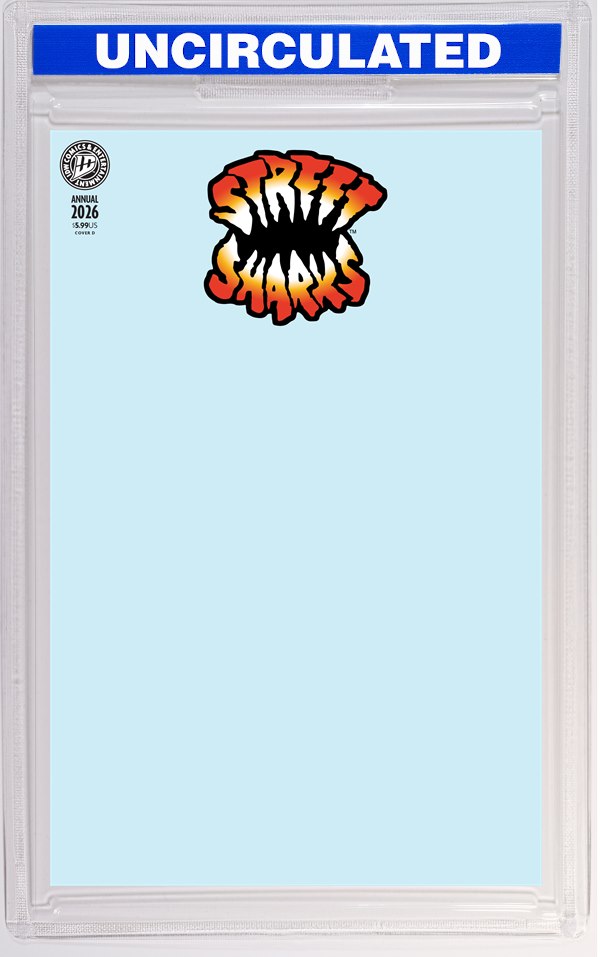 Street Sharks: Annual 2026 Variant D (Blank Sketch)