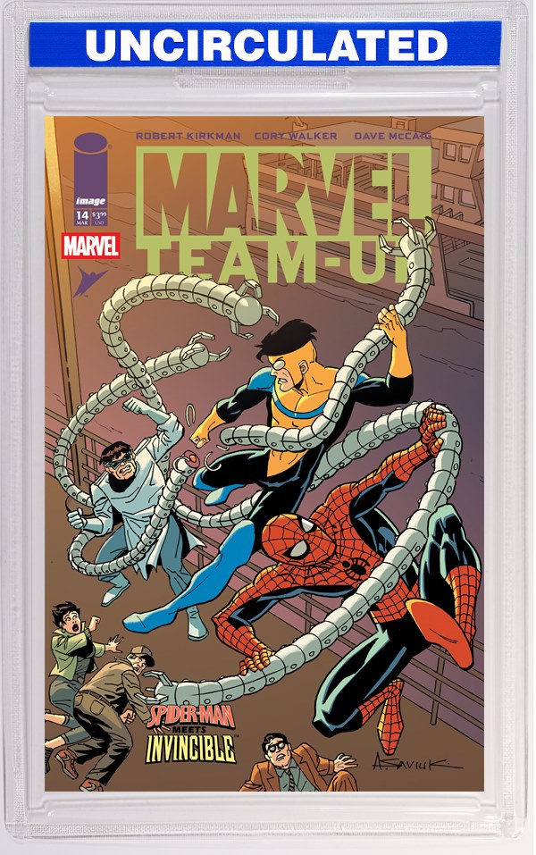 Marvel Teamup #14 Facsimile Edition CVR F Alex Saviuk & Dave McCaig VAR