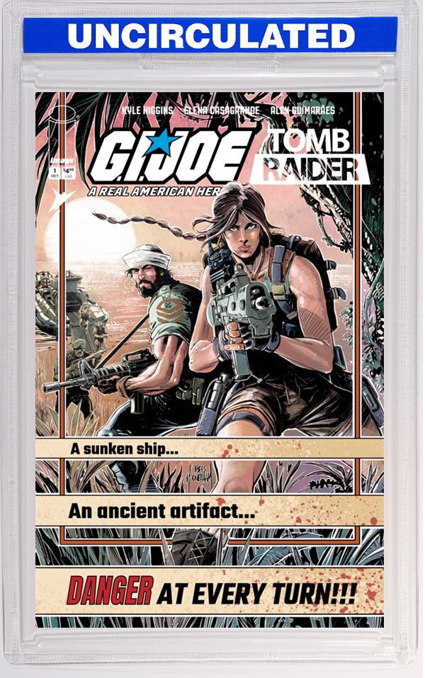 GI Joe A Real American Hero Tomb Raider #1 (Of 5) CVR D INC Chris Mooneyham Vintage Joe VAR