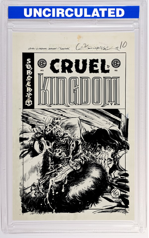 EC Cruel Kingdom #2 (Of 5) CVR D INC Tom Fowler B&W Artist Edition VAR