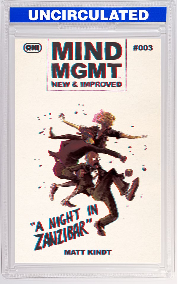 Mind MGMT New & Improved #3 CVR E INC Matt Kindt 3-D VAR