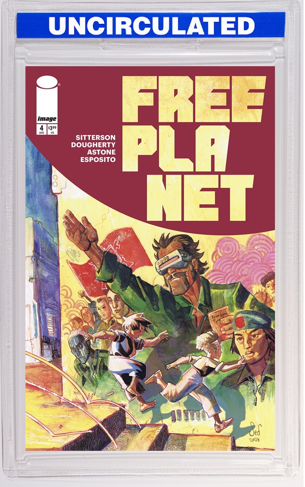 Free Planet #4 CVR A Jed Dougherty