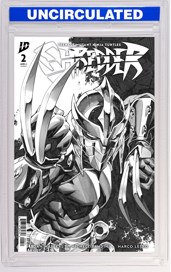 Teenage Mutant Ninja Turtles: Shredder #2 Variant RI (Ngu B&W)