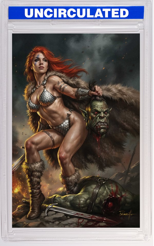 Red Sonja She Devil With A Sword #3 CVR J INC Lucio Parrillo Virgin VAR