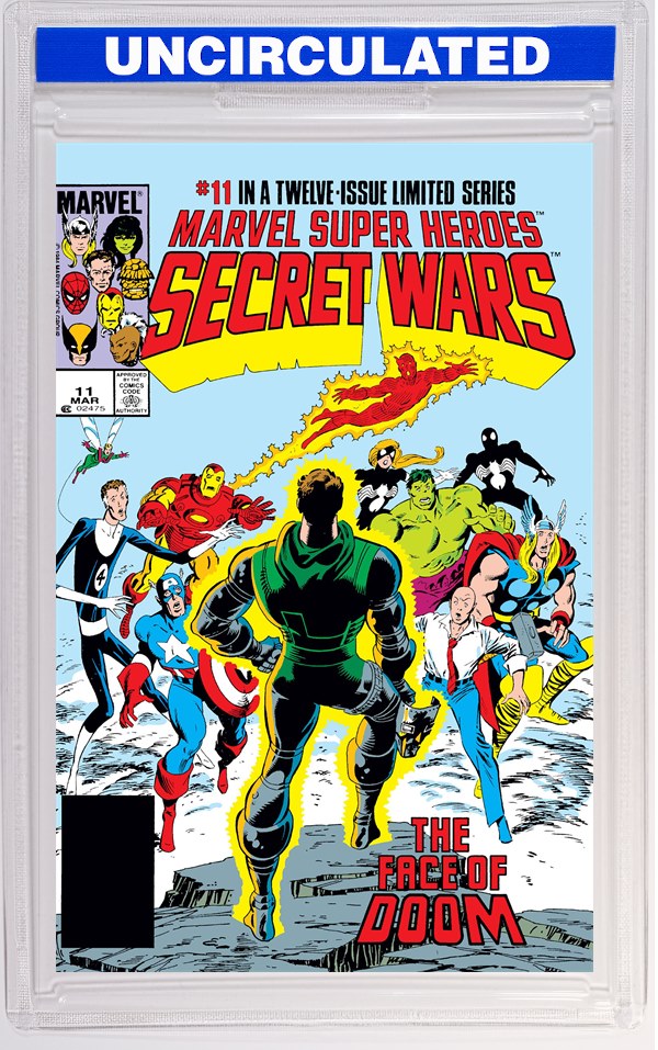 MARVEL SUPER HEROES SECRET WARS #11 FACSIMILE EDITION FOIL VARIANT