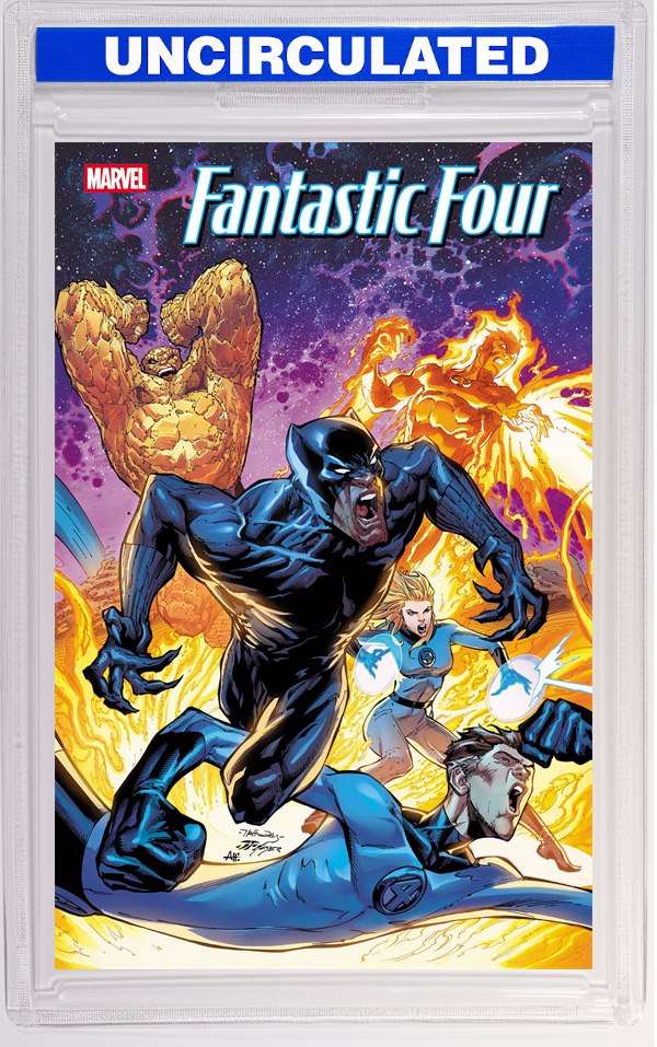 Fantastic Four #8 Netho Diaz Black Panther Variant