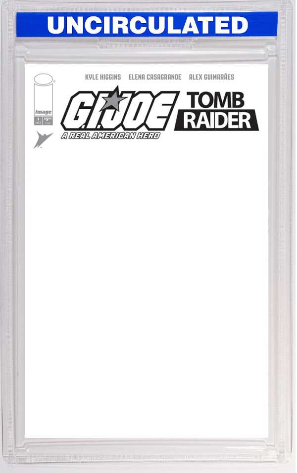 GI Joe A Real American Hero Tomb Raider #1 (Of 5) CVR G Blank Sketch VAR
