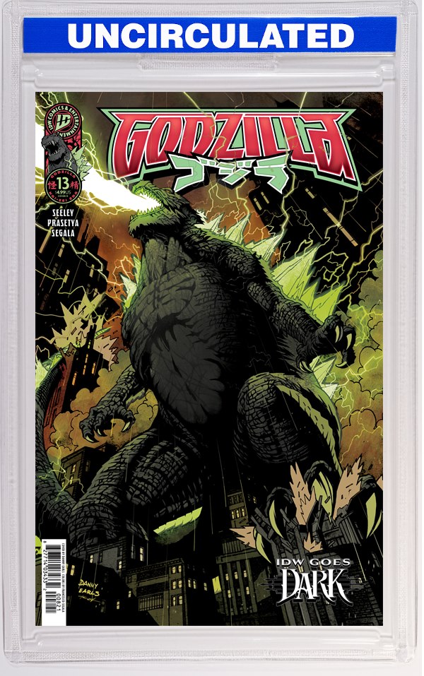 Godzilla [Kai-Sei Era] #13 Variant D (Earls IDW Goes Dark Variant)