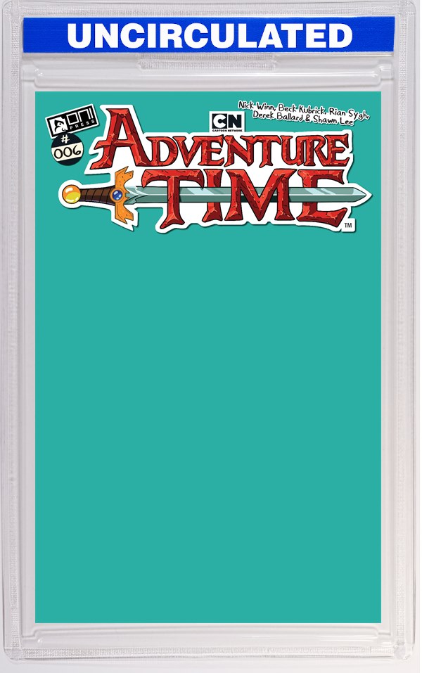 Adventure Time (2025) #6 CVR C BMO Teal Blank Sketch VAR