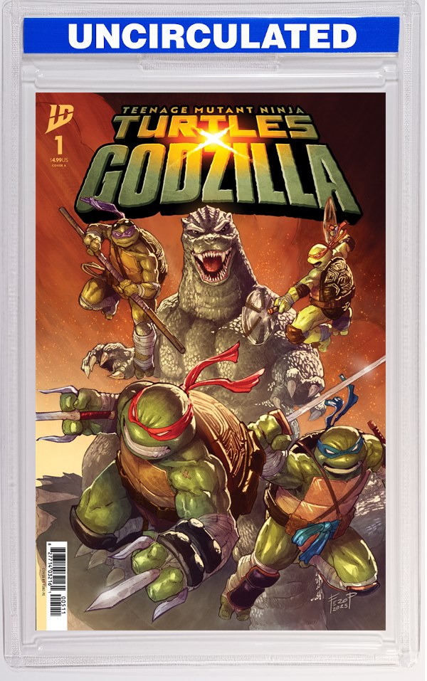 Teenage Mutant Ninja Turtles X Godzilla #1 Cover A (Pe)