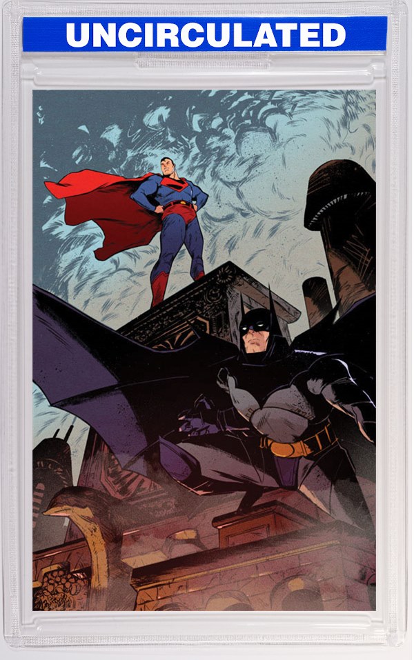 BATMAN SUPERMAN WORLDS FINEST #21 CVR E INC SANFORD GREENE CARD STOCK VAR