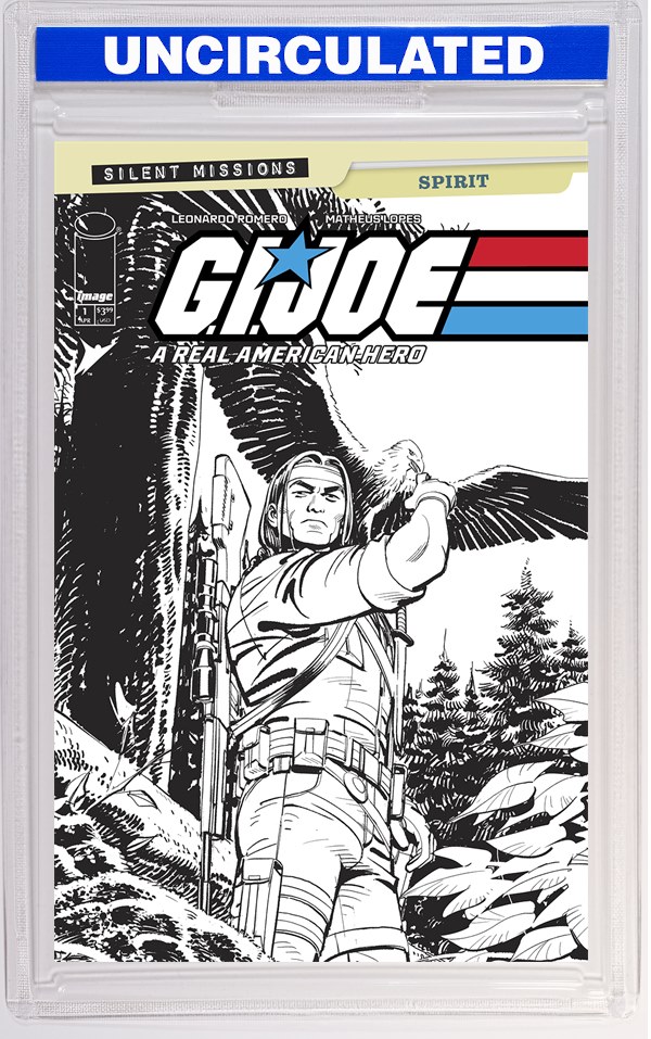 GI Joe A Real American Hero Spirit #1 (One Shot) CVR C INC Leonardo Romero B&W VAR