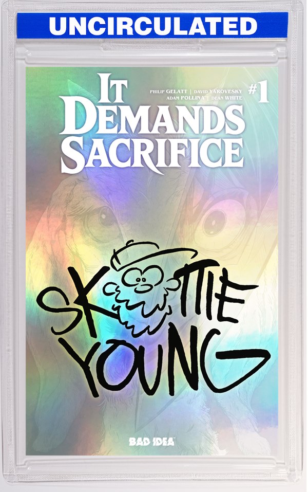 It Demands Sacrifice #1 (Of 4) CVR D Skottie Young Foil VAR