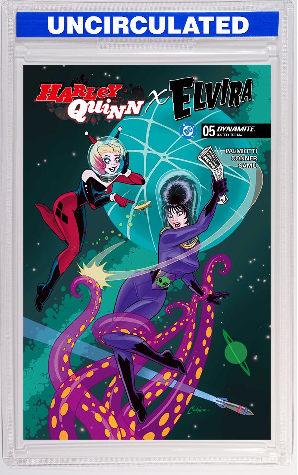 Harley Quinn X Elvira #5 CVR A Amanda Conner Tentacles