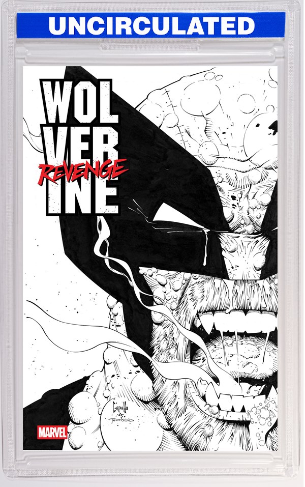 Wolverine: Revenge - Red Band: Raw - Black & White Edition #4 [Polybagged]