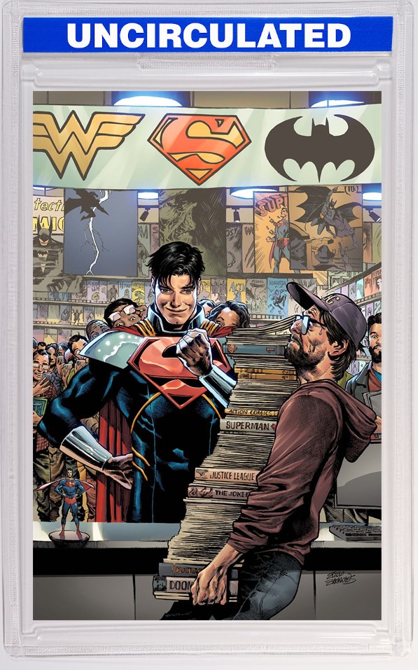 Superman #40 CVR D Eddy Barrows Card Stock VAR