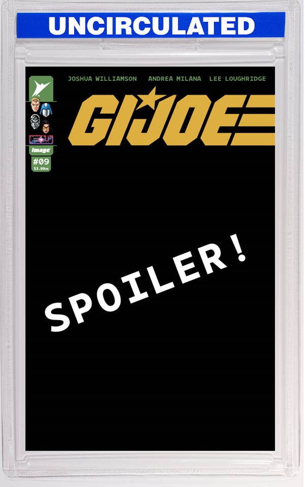 GI Joe #9 CVR D INC John Amor VAR