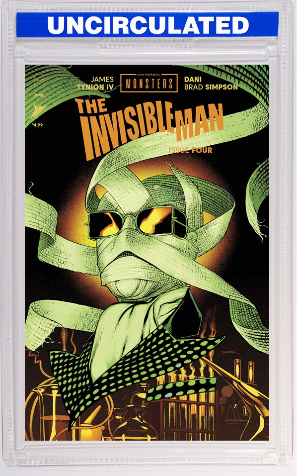 Universal Monsters The Invisible Man #4 (Of 4) CVR B Ryan Sook VAR