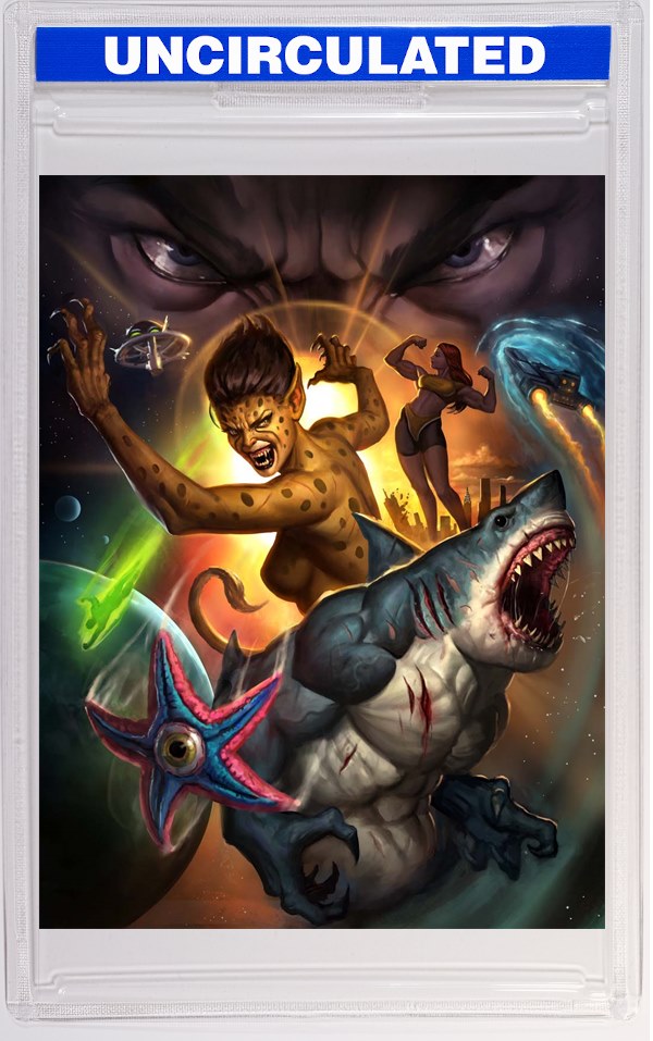 Justice League Unlimited #18 CVR E Aaron Bartling Things To Come Card Stock VAR (DC K.O.)