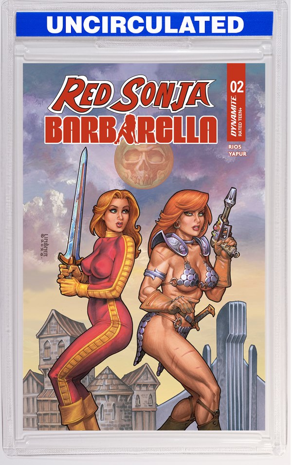 Red Sonja Barbarella #2 CVR A Joseph Michael Linsner