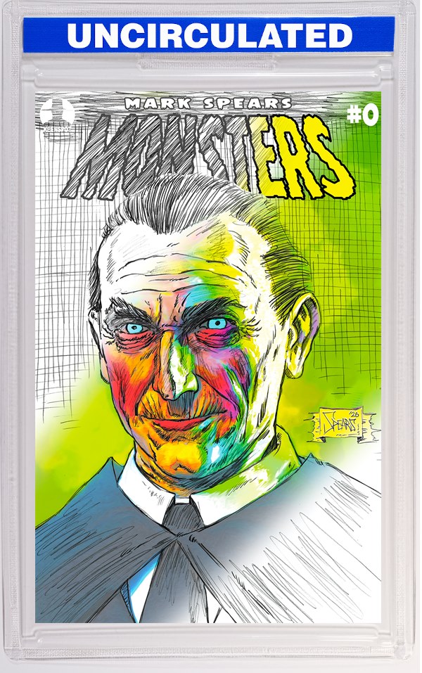Mark Spears Monsters #0 Deluxe Edition (One Shot) CVR D Mark Spears Dracula Sketch VAR