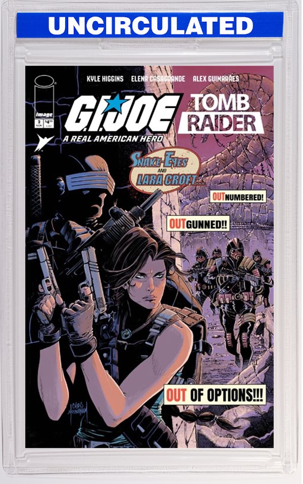 GI Joe A Real American Hero Tomb Raider #2 (Of 5) CVR D INC Chris Mooneyham Vintage Joe VAR