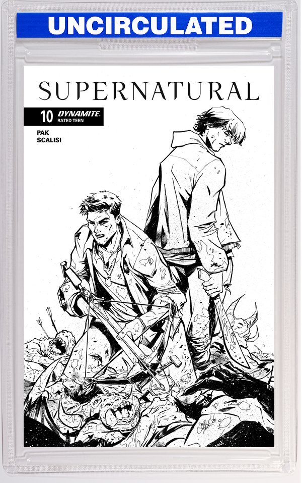 Supernatural #10 CVR G INC David Cousens Line Art VAR