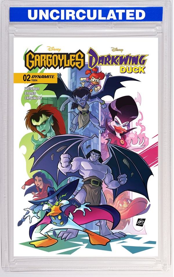 Gargoyles Darkwing Duck #2 CVR D Ciro Cangialosi VAR