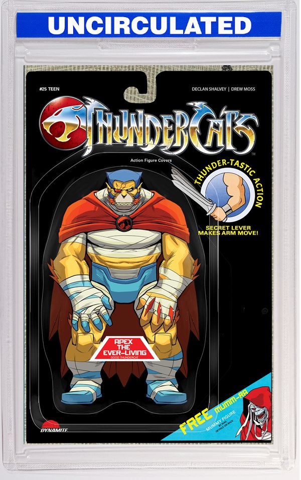 Thundercats #25 CVR E Action Figure VAR