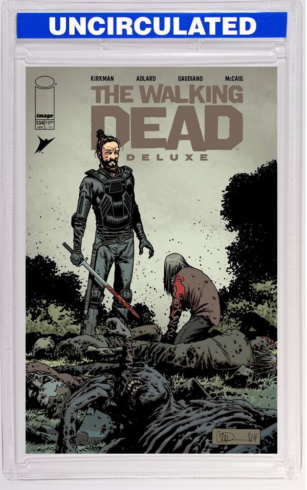 Walking Dead Deluxe #134 CVR B Charlie Adlard & Mave McCaig VAR (MR)