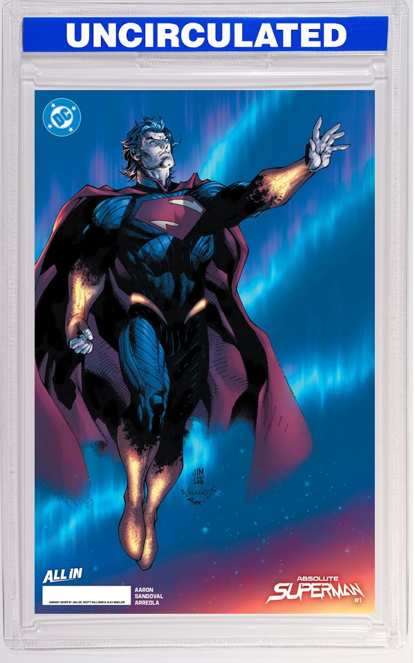 ABSOLUTE SUPERMAN #1 CVR C JIM LEE CARD STOCK VAR