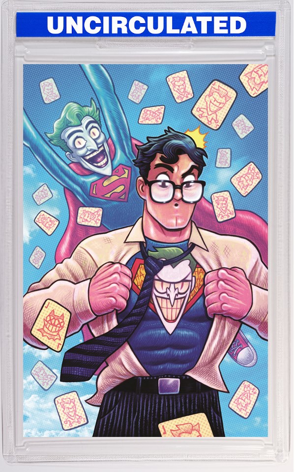 Superman #25 CVR F Dan Hipp April Fools Card Stock VAR