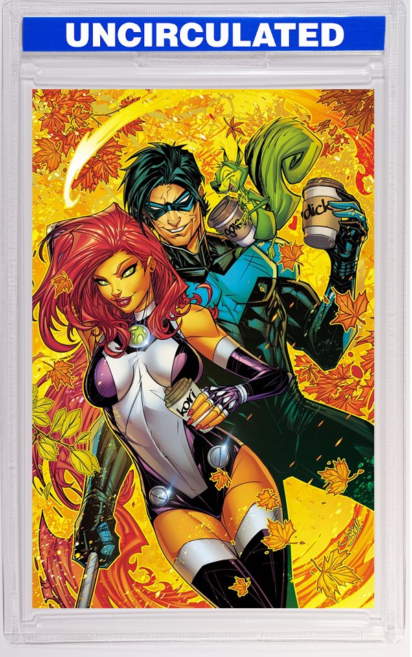 Titans #27 CVR D Jonboy Meyers Pumpkin Spicy Card Stock VAR