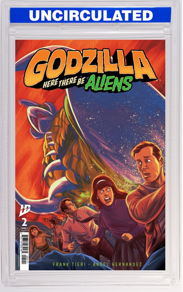 Godzilla: Here There Be Aliens #2 Variant B (Hernandez)