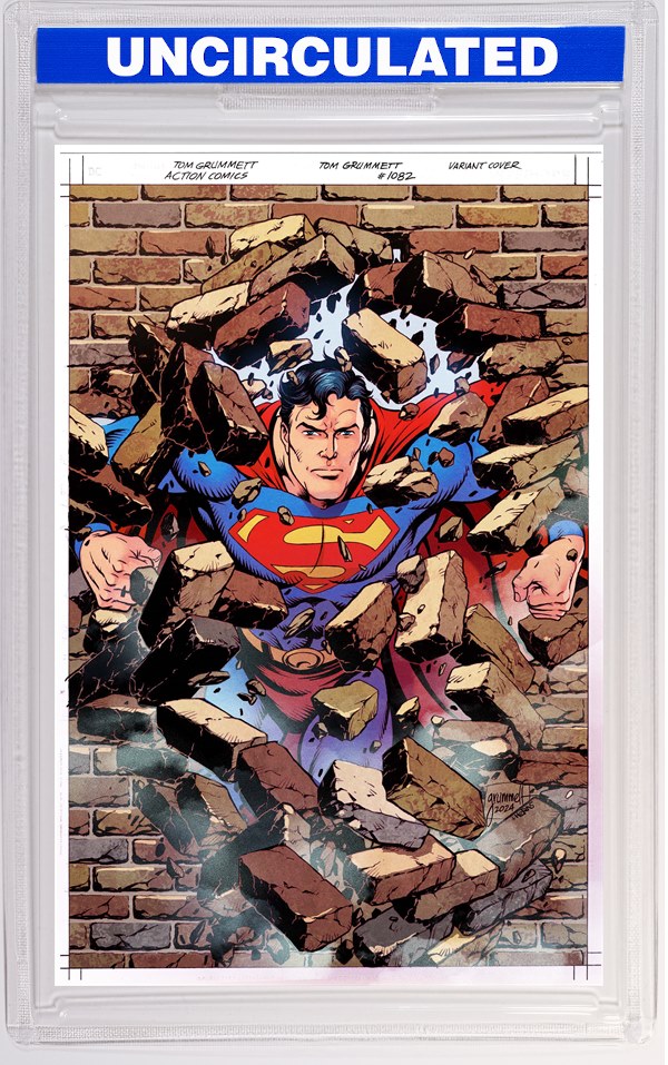 Action Comics #1082 CVR D INC Tom Grummett Card Stock VAR