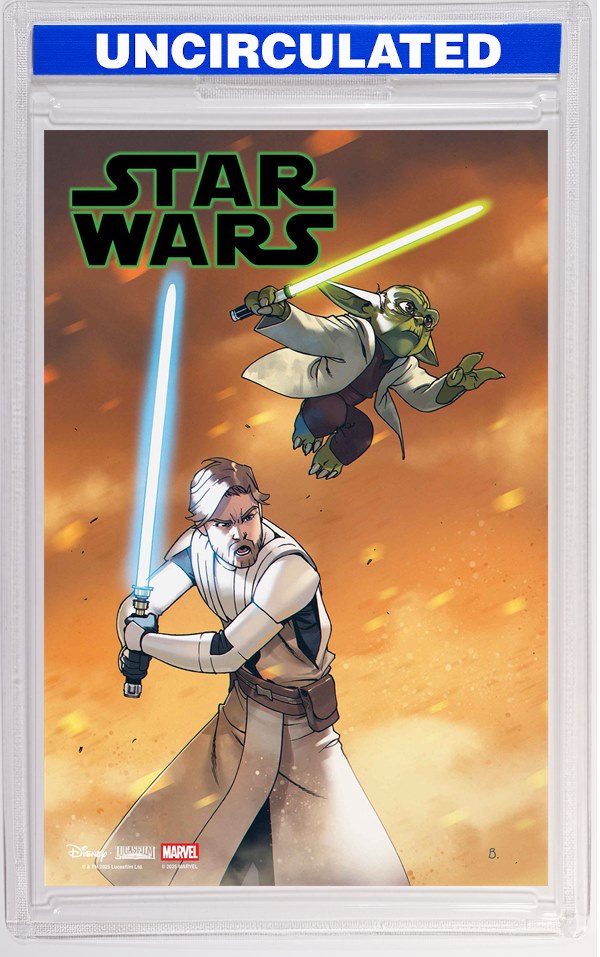 Star Wars #7 Bengal Yoda & Obi-Wan Jedi Knights Variant