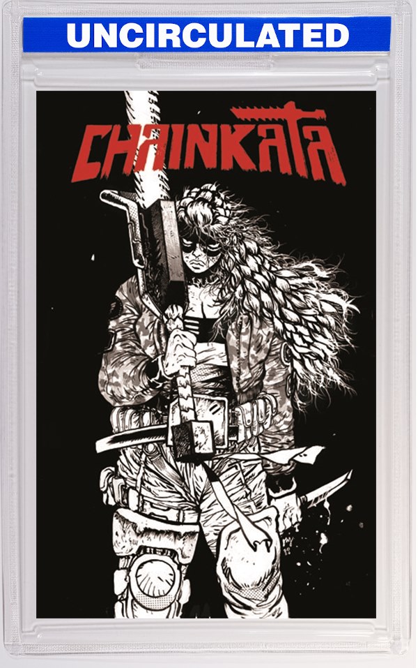 Chainkata #1 CVR B Daniel Warren Johnson B&W VAR