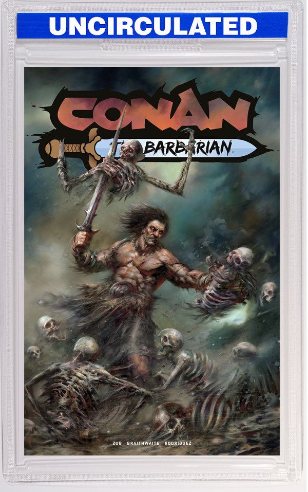 Conan The Barbarian #32 CVR D Nick Percival Foil VAR (MR)