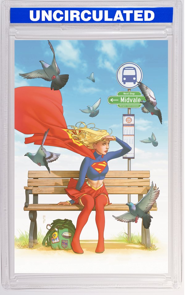 Supergirl #1 CVR H INC W Scott Forbes Card Stock VAR