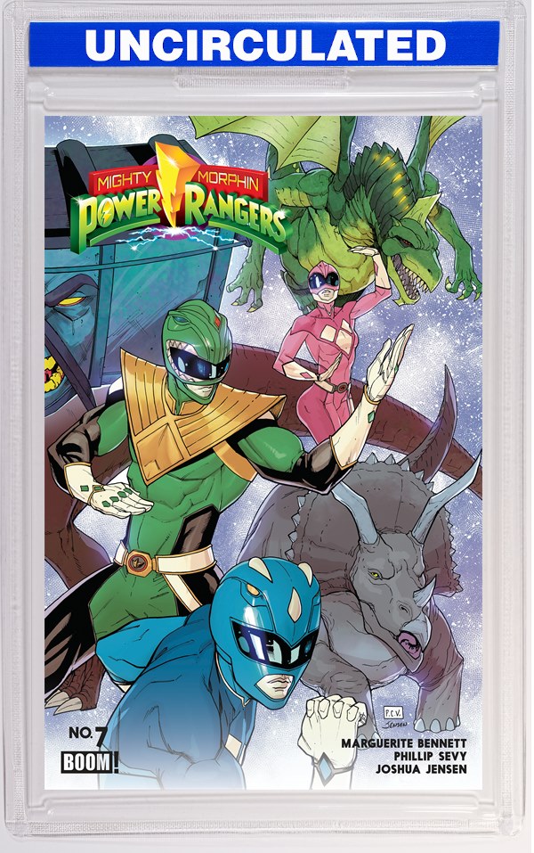 Mighty Morphin Power Rangers (2026) #7 B Variant (Dressed, Sevy)
