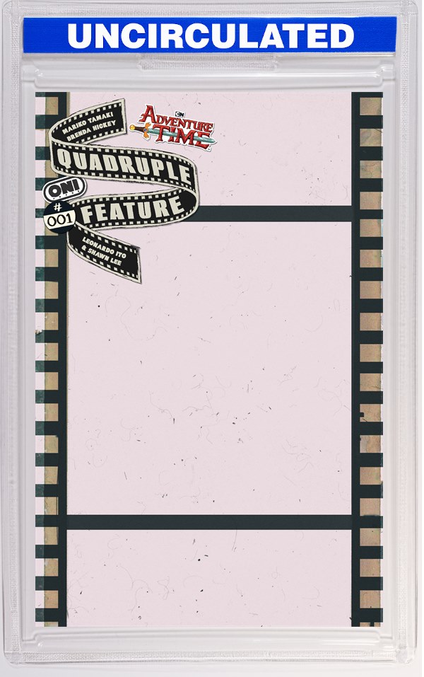 Adventure Time Quadruple Feature #1 (Of 4) CVR C Celluloid Blank Sketch VAR